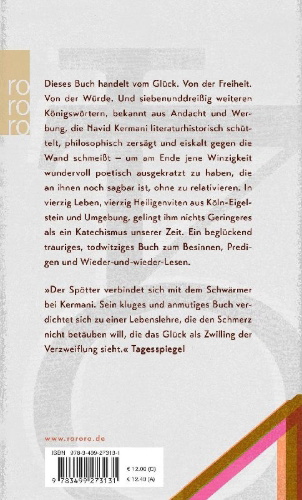 Buchcover und Innenansicht für das Buch: Vierzig Leben