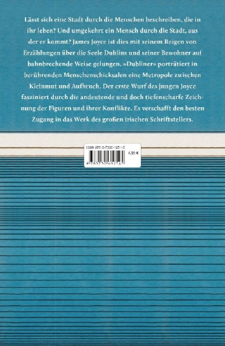 Buchcover und Innenansicht für das Buch: Dubliners