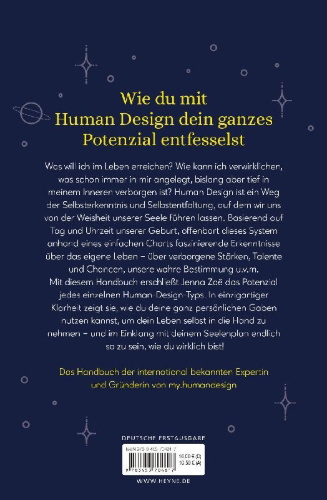 Buchcover und Innenansicht für das Buch: Human Design
