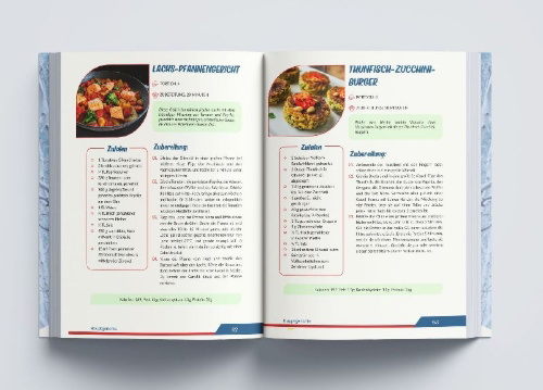 Buchcover und Innenansicht für das Buch: Ein Hauch von Mittelmeer! Mediterrane Ernährung leicht gemacht | Das farbenfrohe Kochbuch mit leichten, gesunden Rezepten der Mittelmeerdiät