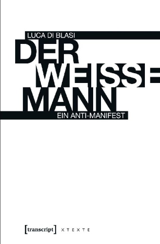 Buchcover und Innenansicht für das Buch: Der weiße Mann