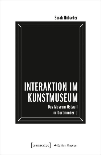 Buchcover und Innenansicht für das Buch: Interaktion im Kunstmuseum