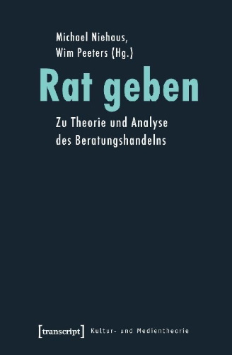 Buchcover und Innenansicht für das Buch: Rat geben