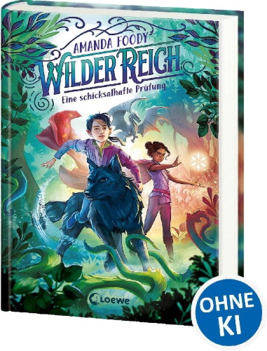 Buchcover und Innenansicht für das Buch: Wilderlore - The Accidental Apprentice