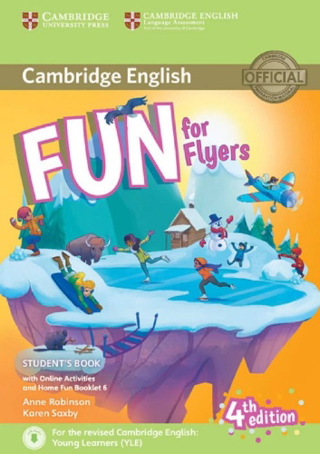 Buchcover und Innenansicht für das Buch: Fun for Flyers. Student's Book with Home Fun Booklet and online activities. 4th Edition