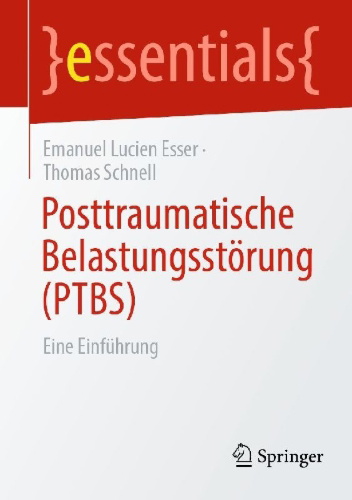 Buchcover und Innenansicht für das Buch: Posttraumatische Belastungsstörung (PTBS)