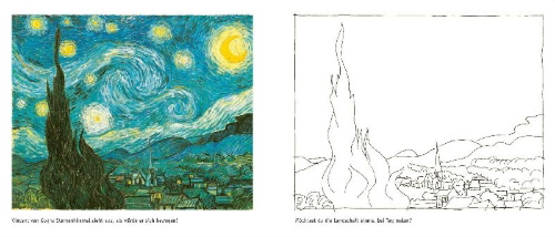 Buchcover und Innenansicht für das Buch: Vincent van Gogh