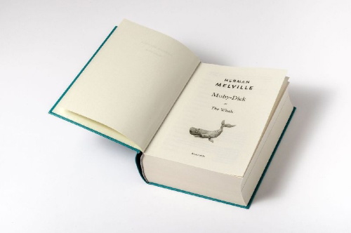 Buchcover und Innenansicht für das Buch: Moby-Dick