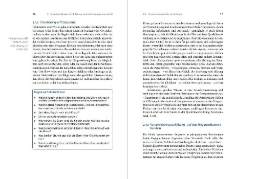 Buchcover und Innenansicht für das Buch: Handbuch Zusammenarbeit mit Eltern
