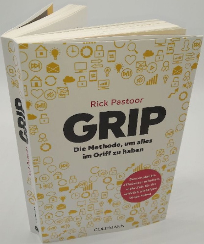 Buchcover und Innenansicht für das Buch: Grip. The Art Of Working Smart (And Getting To What Matters Most)