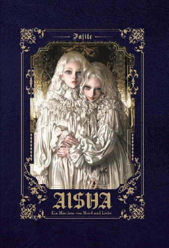 Buchcover und Innenansicht für das Buch: Aisha