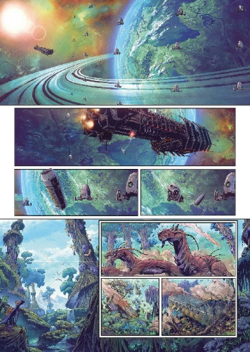 Buchcover und Innenansicht für das Buch: Colonisation 9