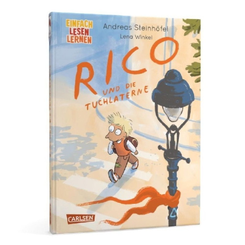 Buchcover und Innenansicht für das Buch: Rico und die Tuchlaterne