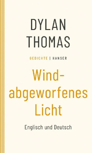 Buchcover und Innenansicht für das Buch: Windabgeworfenes Licht