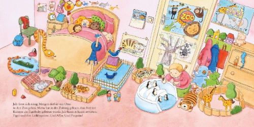 Buchcover und Innenansicht für das Buch: LESEMAUS Sonderbände: Die schönsten Geschichten zum Kuscheln