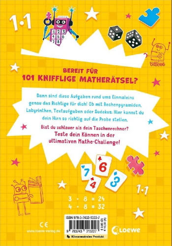 Buchcover und Innenansicht für das Buch: Time Tables Games for Clever Kids