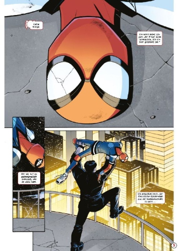 Buchcover und Innenansicht für das Buch: Your Friendly Neighborhood Spider-Man (2025) 1-2