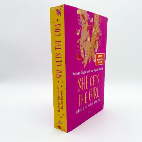 Buchcover und Innenansicht für das Buch: She Gets the Girl