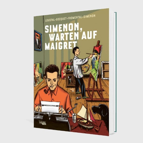 Buchcover und Innenansicht für das Buch: SIMENON, L'OSTROGOTH