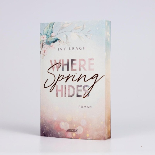 Buchcover und Innenansicht für das Buch: Where Spring Hides (Festival-Serie 3)