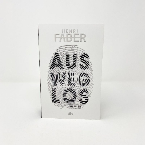 Buchcover und Innenansicht für das Buch: Ausweglos