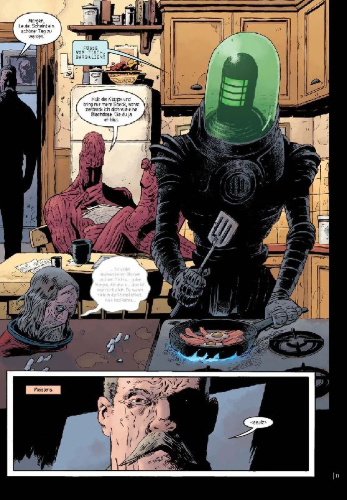 Buchcover und Innenansicht für das Buch: Black Hammer