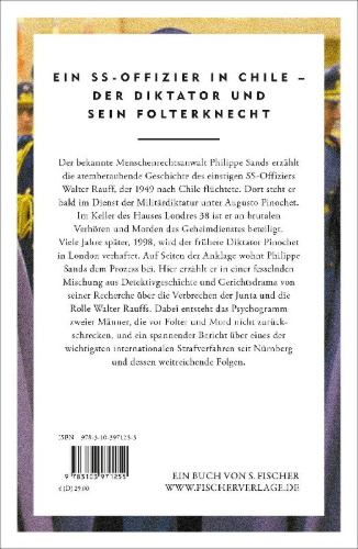 Buchcover und Innenansicht für das Buch: 38 Londres Street. On Impunity, Pinochet in England and a Nazi in Patagonia