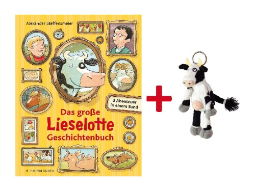 Buchcover und Innenansicht für das Buch: Das Lieselotte Geschenkpaket