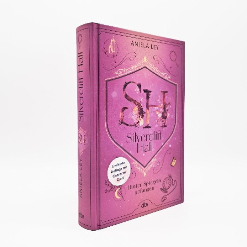 Buchcover und Innenansicht für das Buch: Silvercliff Hall - Hinter Spiegeln gefangen