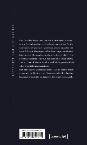 Buchcover und Innenansicht für das Buch: Wolfsmänner