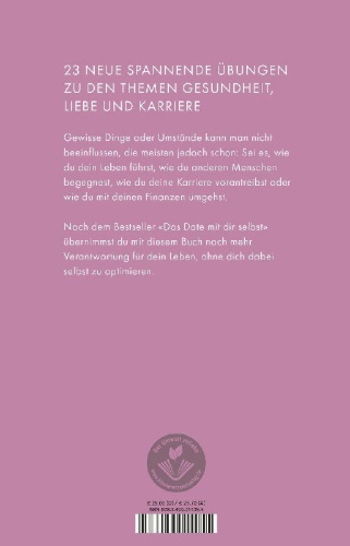 Buchcover und Innenansicht für das Buch: Das Date mit dir selbst - Deeptalk