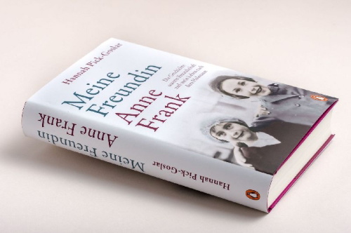 Buchcover und Innenansicht für das Buch: MY FRIEND ANNE FRANK