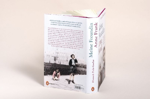 Buchcover und Innenansicht für das Buch: MY FRIEND ANNE FRANK