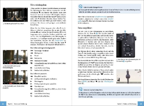 Buchcover und Innenansicht für das Buch: Sony A6400