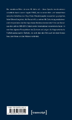 Buchcover und Innenansicht für das Buch: Filmische Moderne