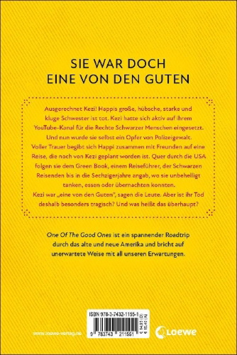Buchcover und Innenansicht für das Buch: One Of The Good Ones