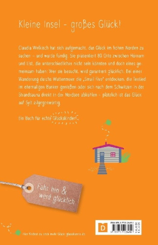 Buchcover und Innenansicht für das Buch: Glücksorte auf Sylt