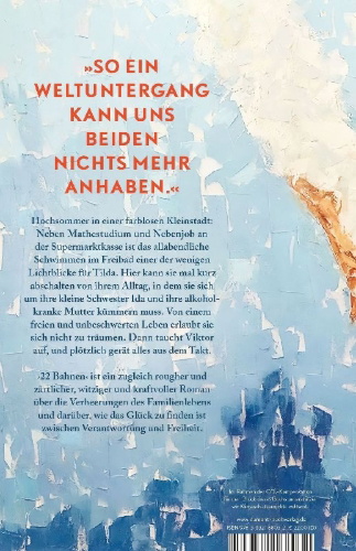 Buchcover und Innenansicht für das Buch: 22 Bahnen