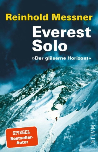 Buchcover und Innenansicht für das Buch: Everest solo