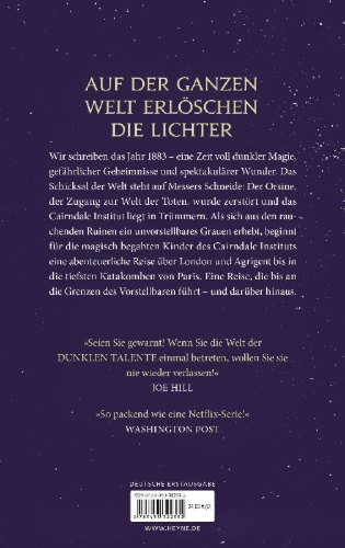 Buchcover und Innenansicht für das Buch: Bringer of Dust - Talents Book 2