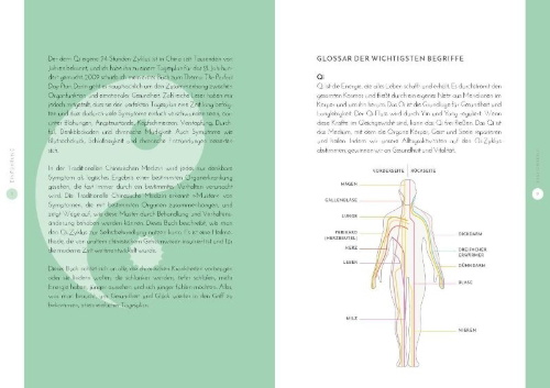 Buchcover und Innenansicht für das Buch: Wie neugeboren mit moderner TCM