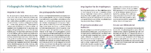 Buchcover und Innenansicht für das Buch: Projekte in der Kita: Märchen
