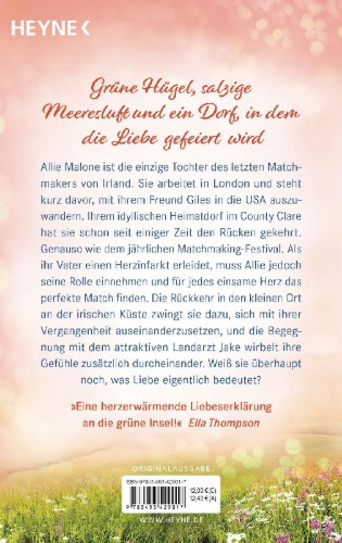 Buchcover und Innenansicht für das Buch: Irish Love - Vom Glück geküsst