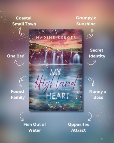 Buchcover und Innenansicht für das Buch: My Highland Heart
