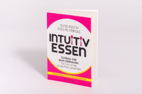 Buchcover und Innenansicht für das Buch: Intuitive Eating 3rd Edition