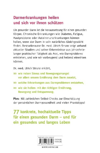 Buchcover und Innenansicht für das Buch: 77 Tipps für einen gesunden Darm