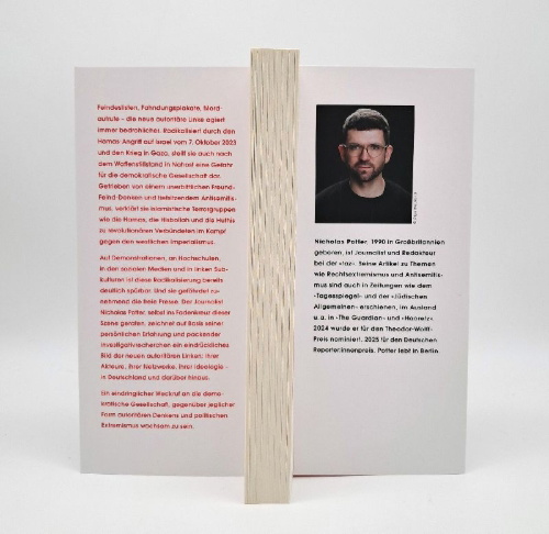 Buchcover und Innenansicht für das Buch: Die neue autoritäre Linke