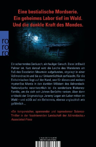Buchcover und Innenansicht für das Buch: Full Wolf Moon