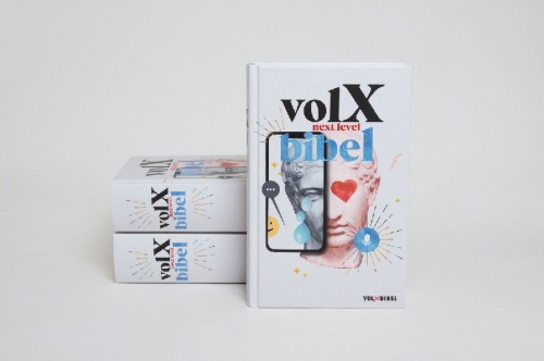 Buchcover und Innenansicht für das Buch: Volxbibel - next level