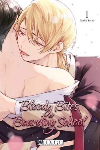 Buchcover und Innenansicht für das Buch: Bloody Bites at Boarding School 01